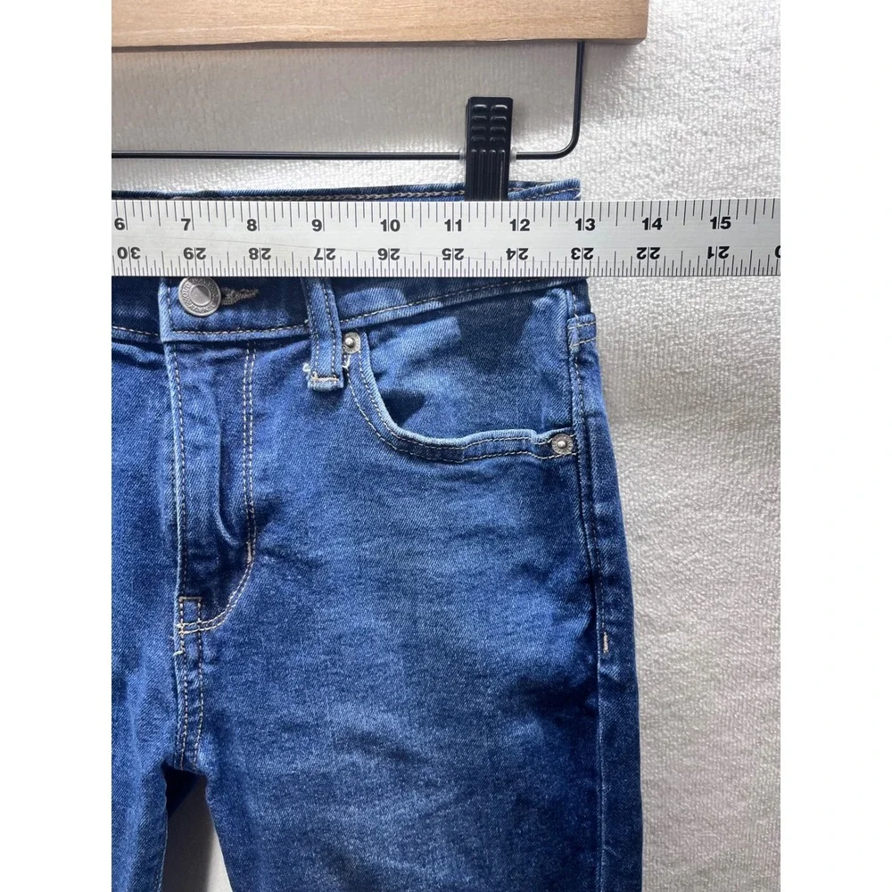 Old Navy Boot-Cut Jeans Boys Size 12 Blue Built-In Flex Denim 3444